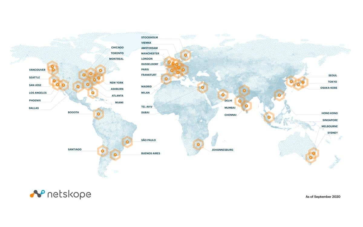 NewEdge de Netskope se convierte en la red mejor conectada del mundo